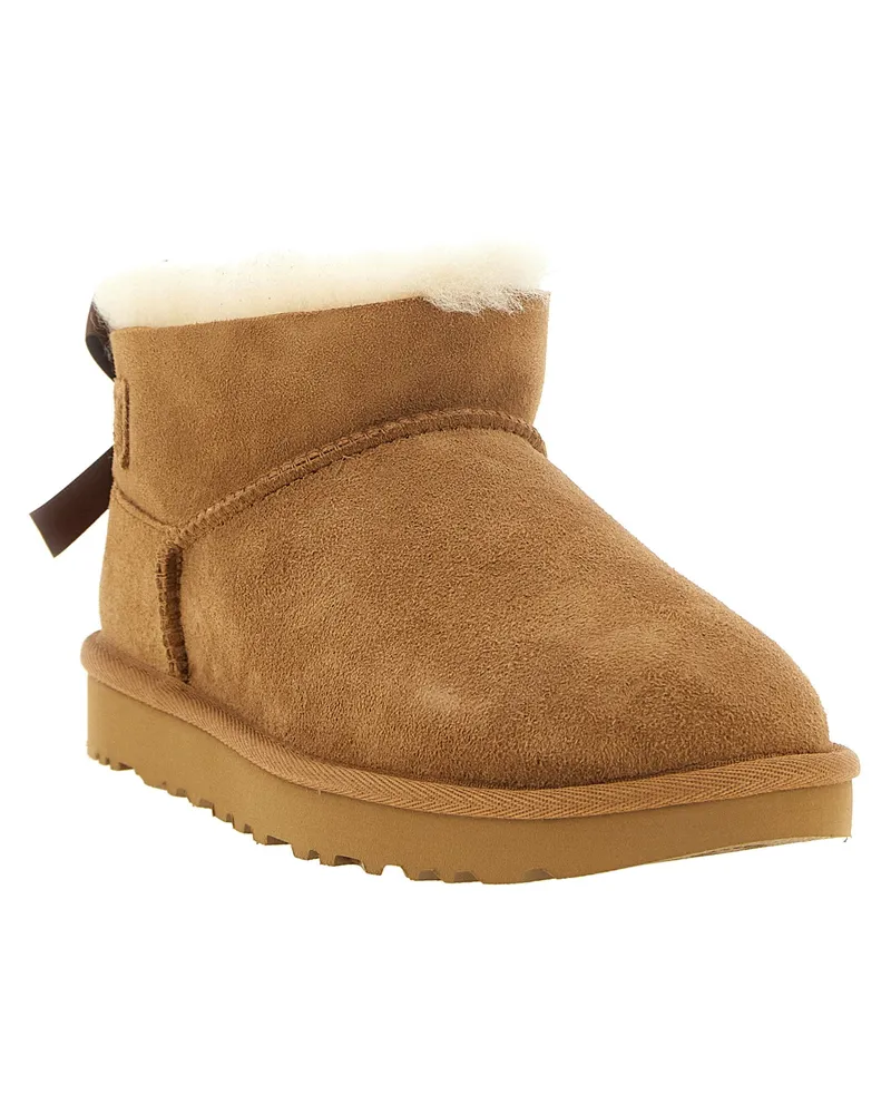 UGG Sheepskin Ankle Boot — Camel Camel