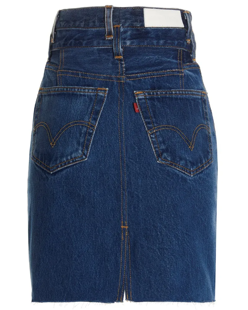 RE/DONE Skirt — Blue Blue