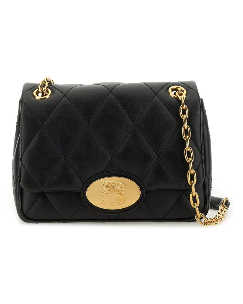Burberry Strand Shoulder Bag — Black Black