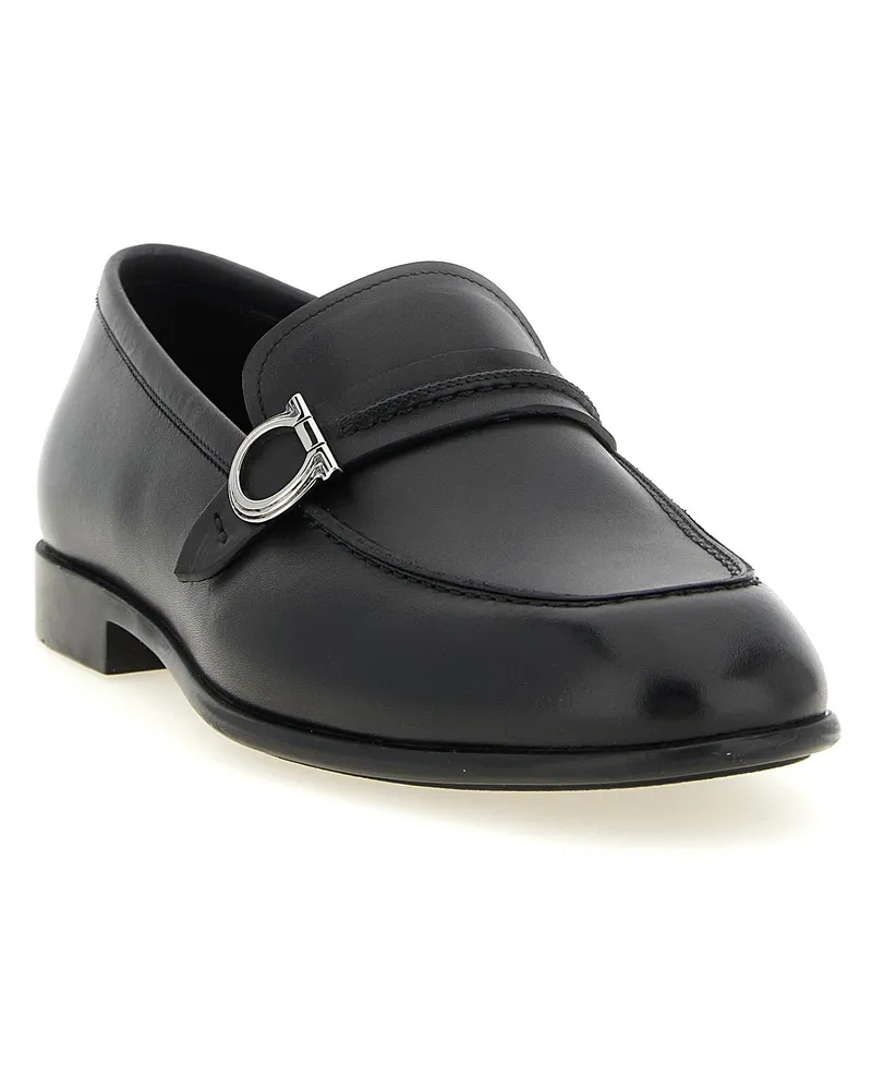 Ferragamo Terence Loafer — Black Black
