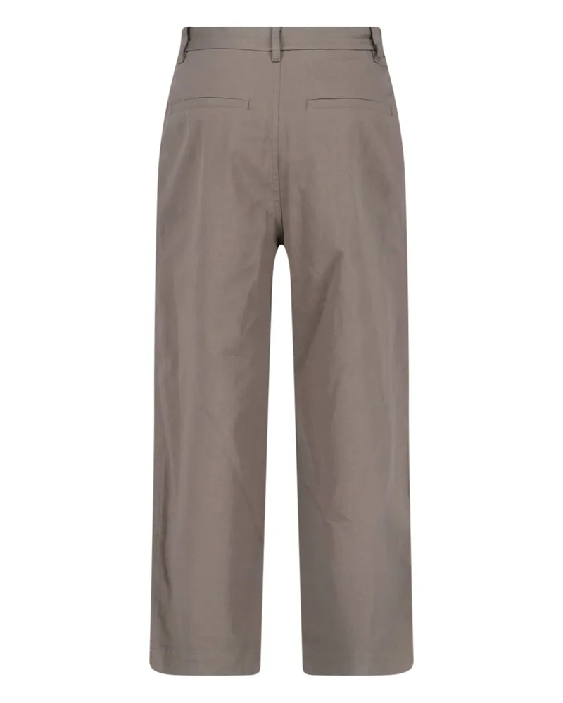 LOW CLASSIC Women Trousers Beige Cotton Beige