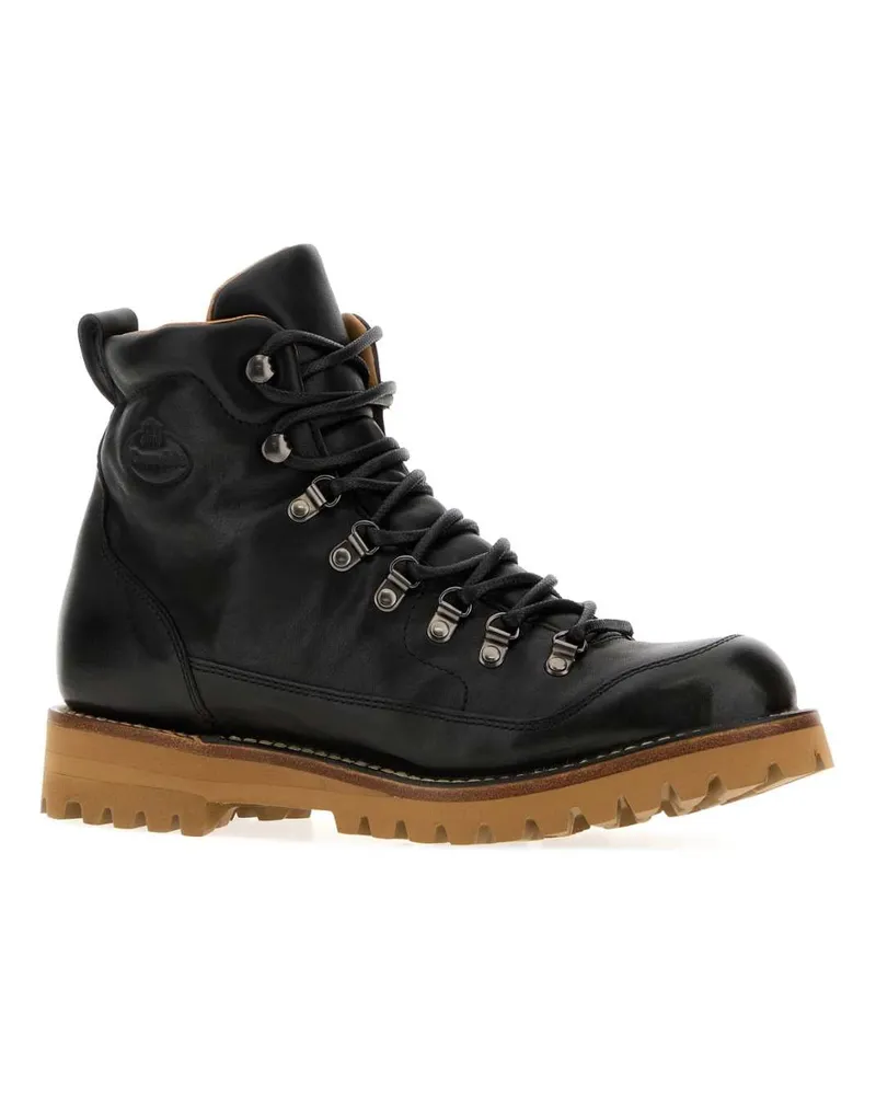Church's Men's Black Leather Shefford Ankle Boots Scarpe Stringate Lace-up Shoes Black