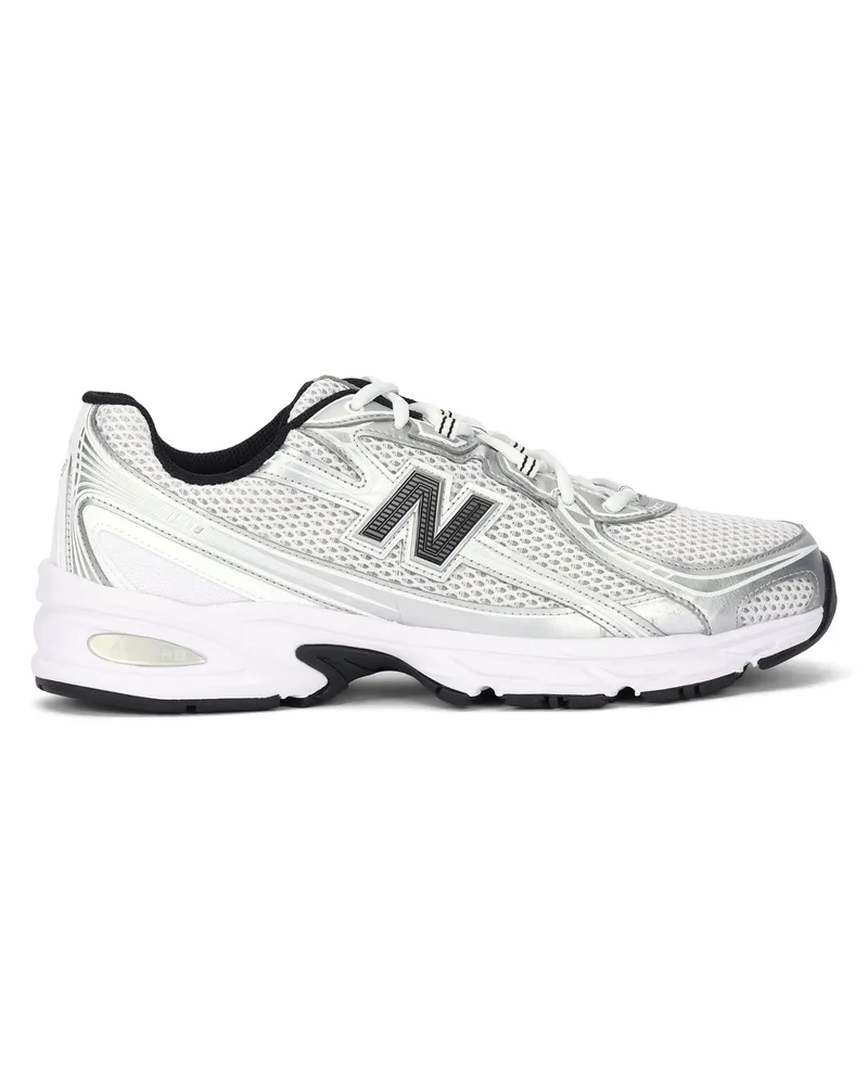 New Balance Mesh Low-Top Sneaker — White White