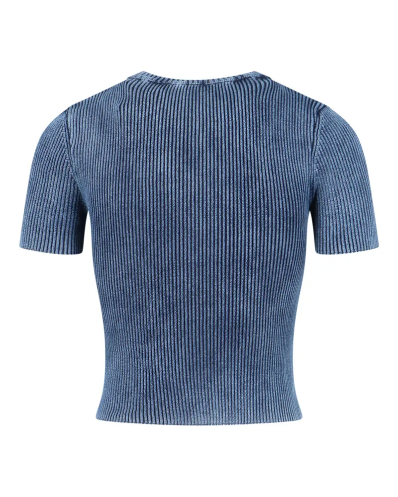 Diesel Women's T-Shirts And Polos Blue Cotton Blue