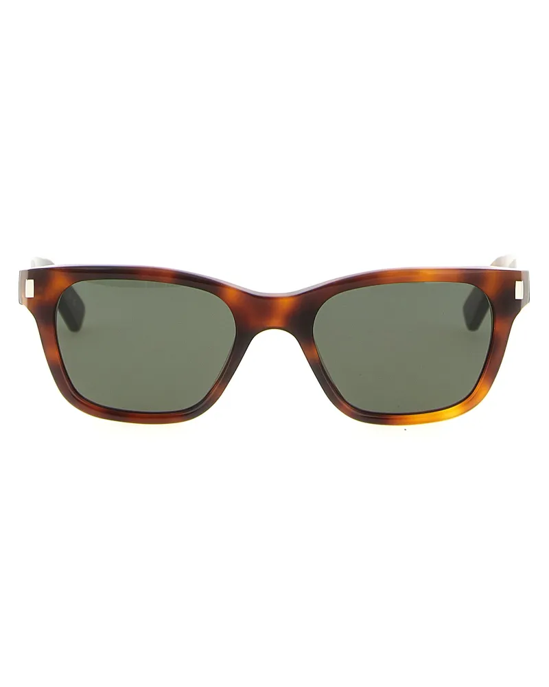 Saint Laurent Men's Brown Acetate Sunglasses Brown