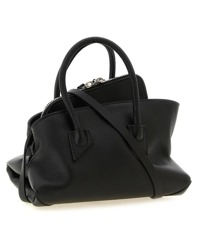 ATTICO Leather Bag — Black Black