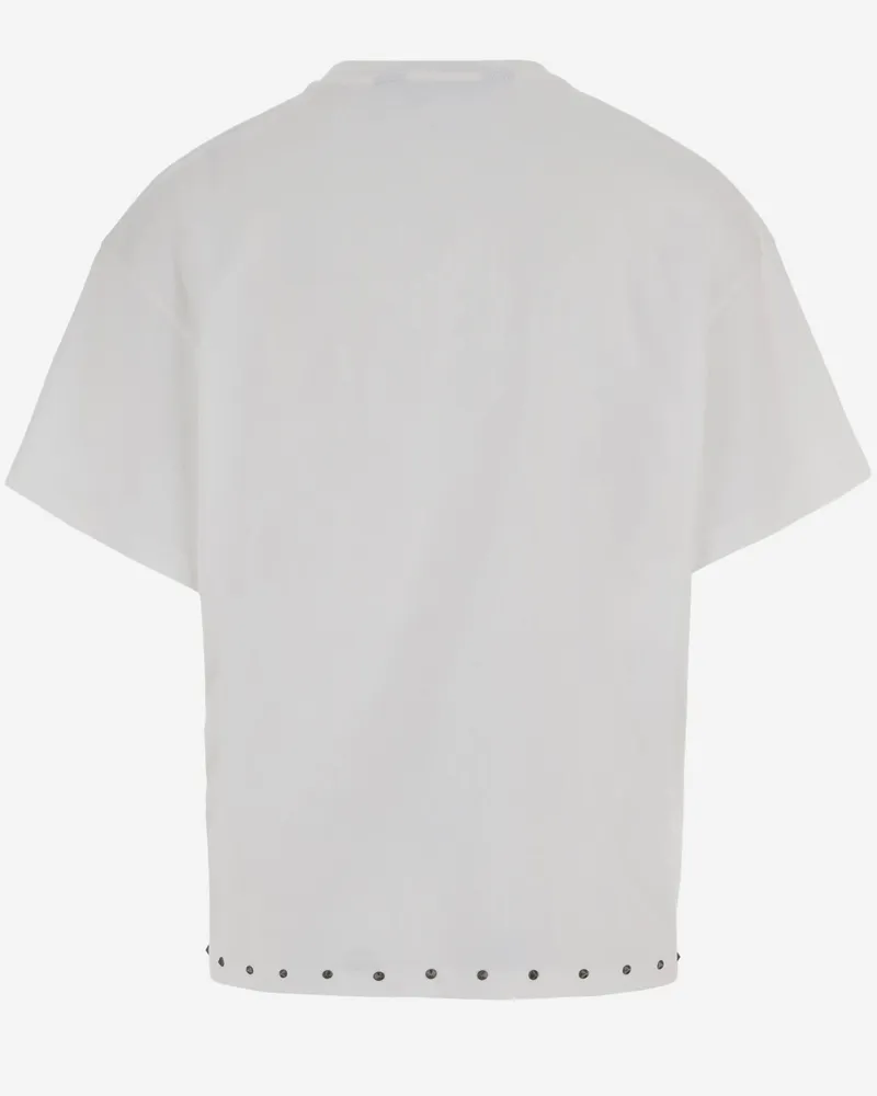 Just Cavalli Logo-Print Cotton T-Shirt — White White