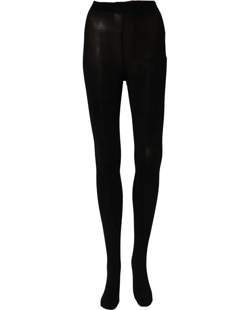 Dolce & Gabbana Nylon Sheer Tights — Black Black