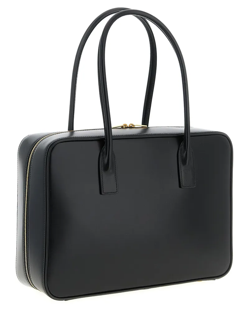 Saint Laurent Women's Black Calfskin Shoulder Bag Black