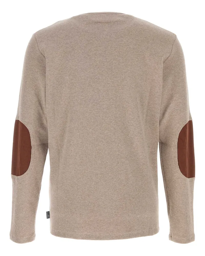 Maison Margiela Men's Cappuccino Cotton Blend T-Shirt 809 Maglie Sweater Beige