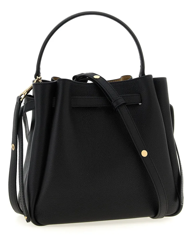 Tory Burch Romy Bucket Bag — Black Black