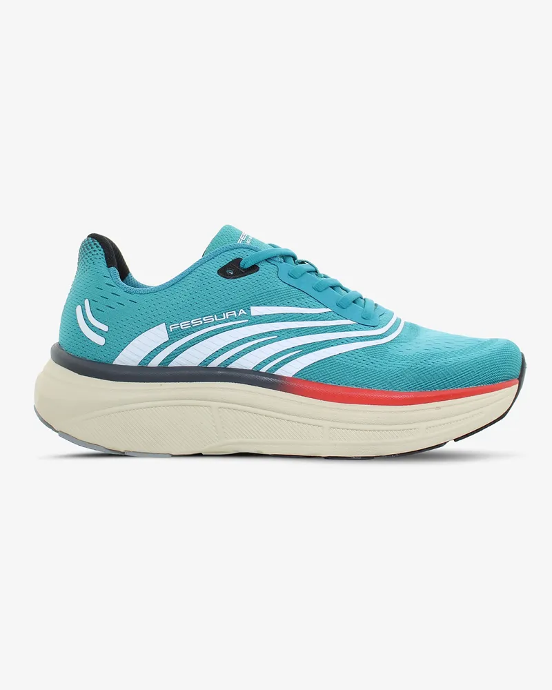 Fessura Women's Speed 01 06 Petrolium Running Sneakers Green
