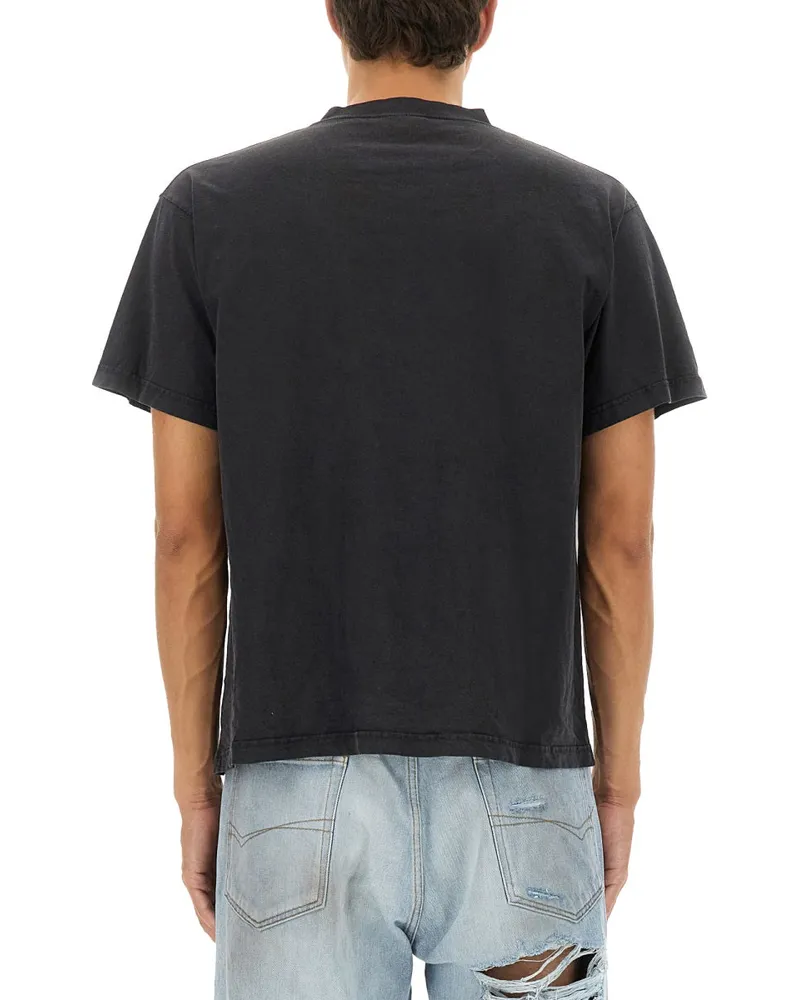 Balenciaga Cotton T-Shirt — Black 