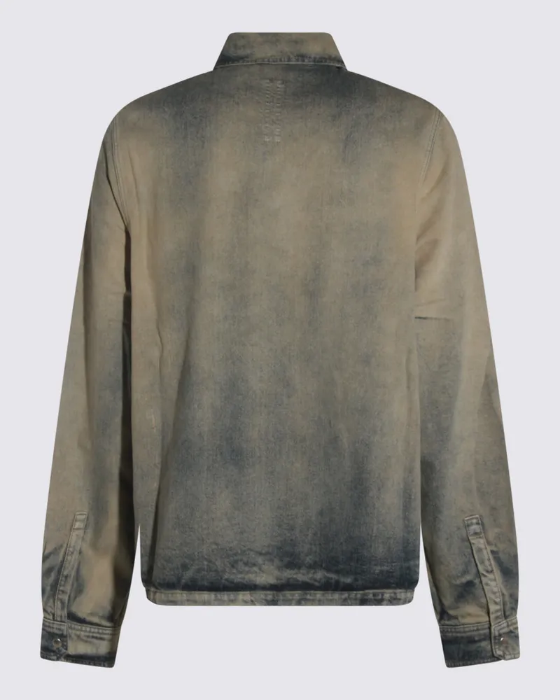 DRKSHDW by Rick Owens Men's Jackets Mineral Pearl _co Beige