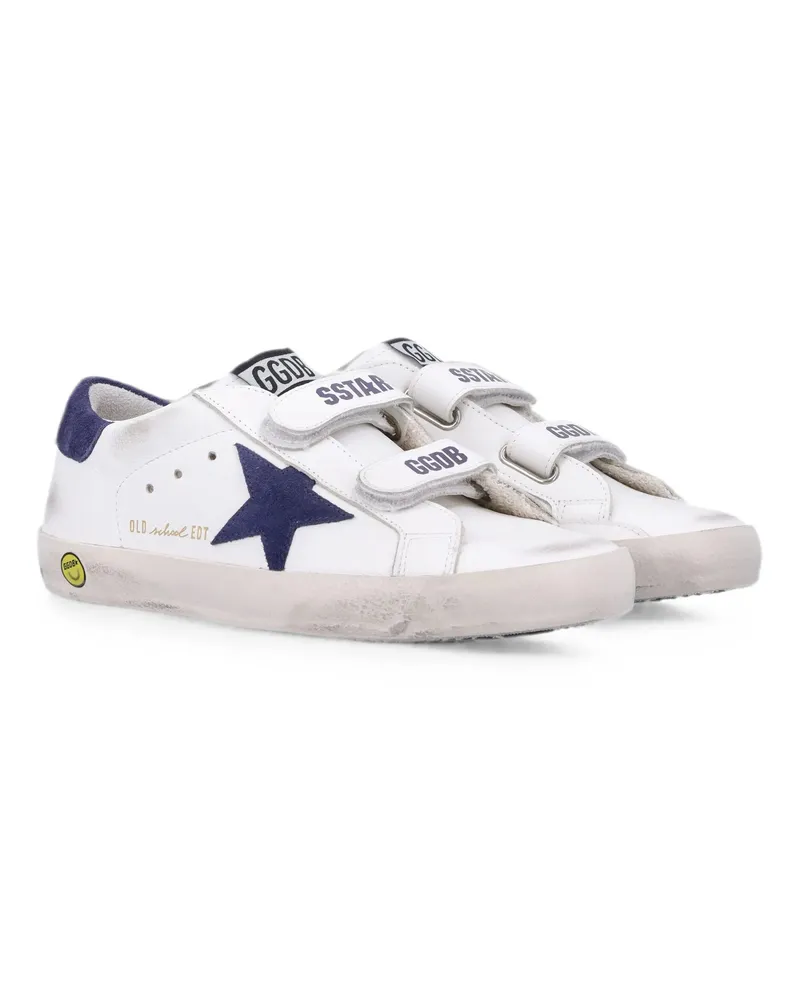 Golden Goose Old School Star-Patch Sneakers Aw26 Ch White