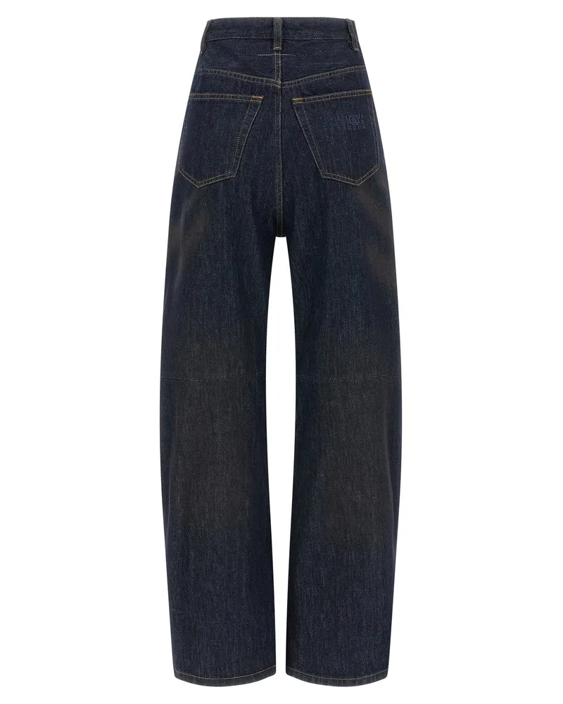 Maison Margiela 5-Pocket Denim Jeans — Navy Navy