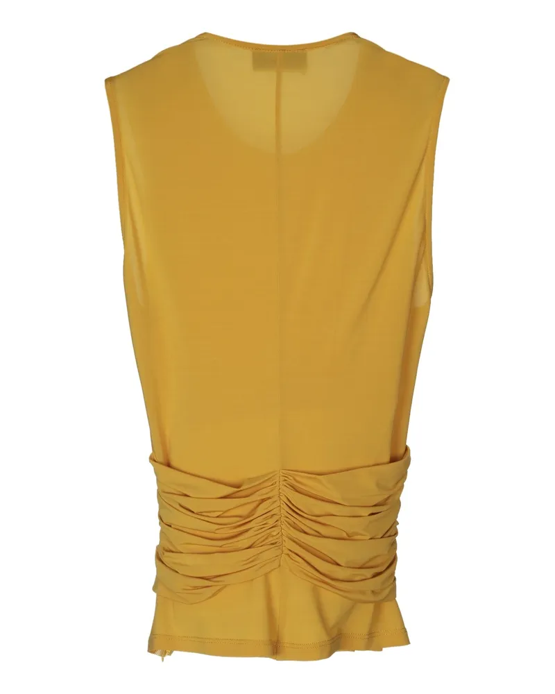 Elisabetta Franchi Women's Top Giallo Viea Maglie Sweater Yellow