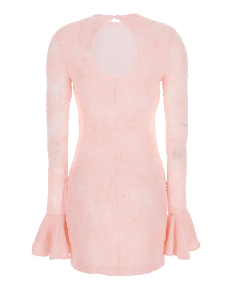 ROTATE Birger Christensen Women's Dress, Pink Pink