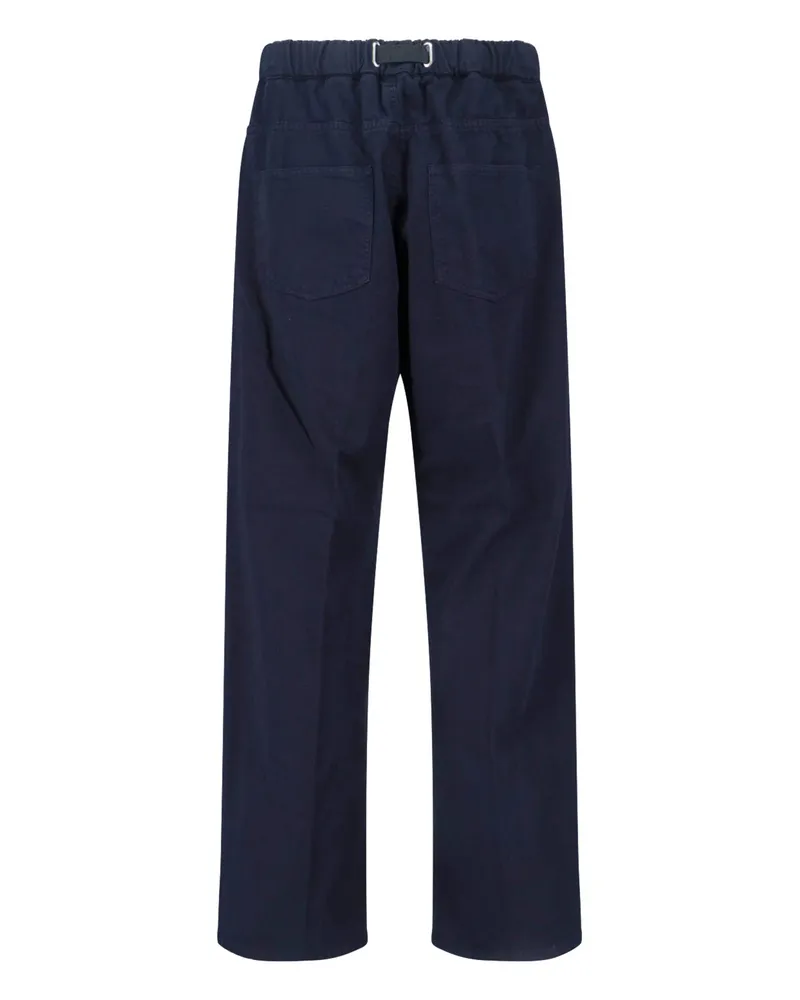 PLAN C Men's Trousers Blue Cotton Navy