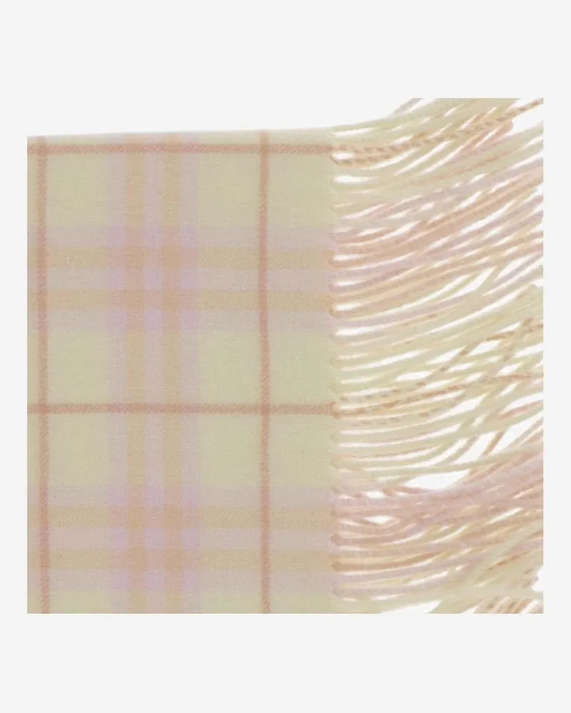 Burberry Unisex Cashmere Check Scarf Scarfs Multicolor