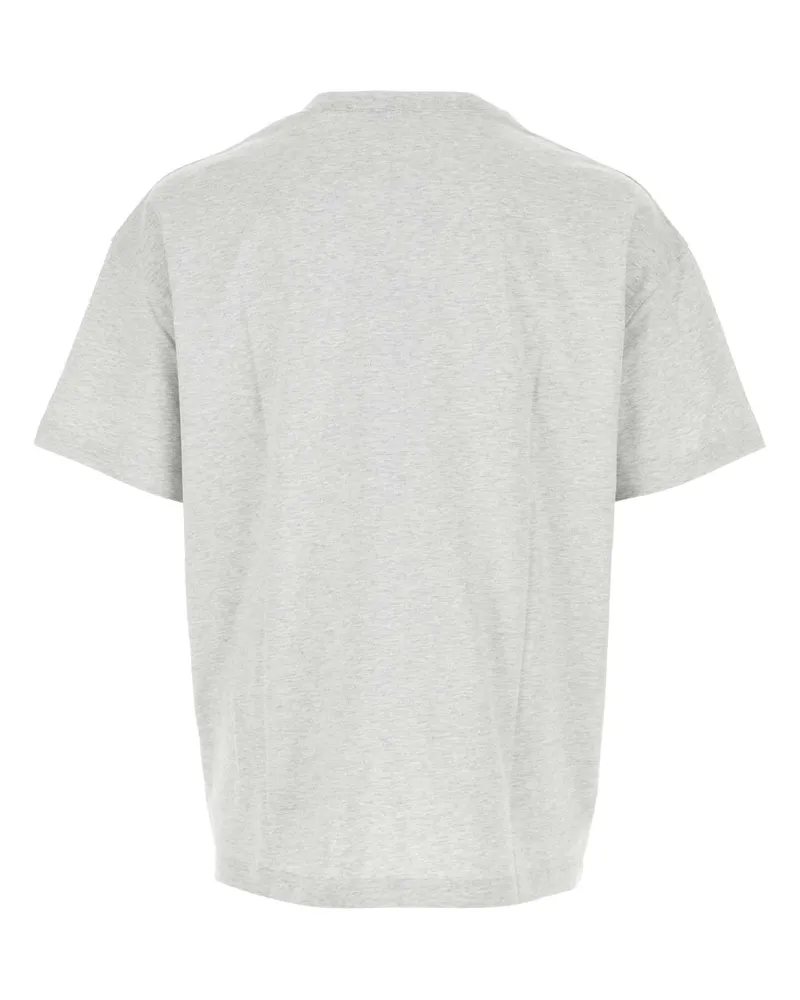 A.P.C. Men's Renoncement T-Shirt Gray Cotton Gray