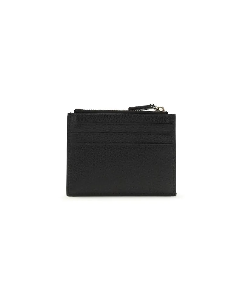 Valentino Garavani Women's Black Calf Leather Bos Taurus Wallet Black
