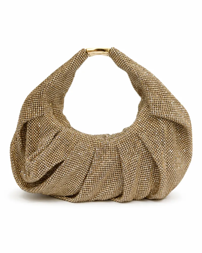 Benedetta Bruzziches Women's Handbag Yennefer Gold Handbags Hand Bags Gold