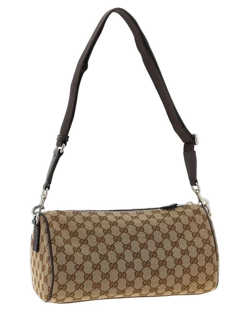 Gucci Men's Beige Polyester Crossbody Bag Beige