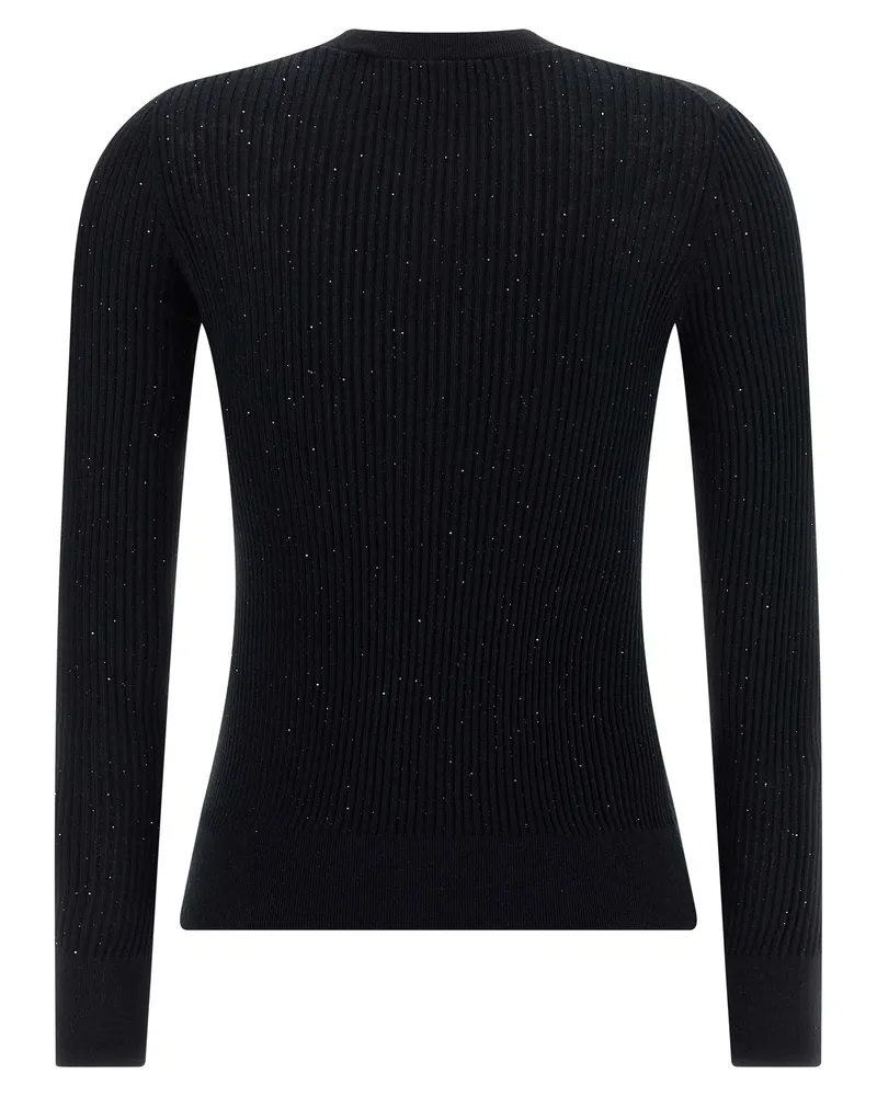 Max Mara Women's Black Silk Cardigan Clothing Black