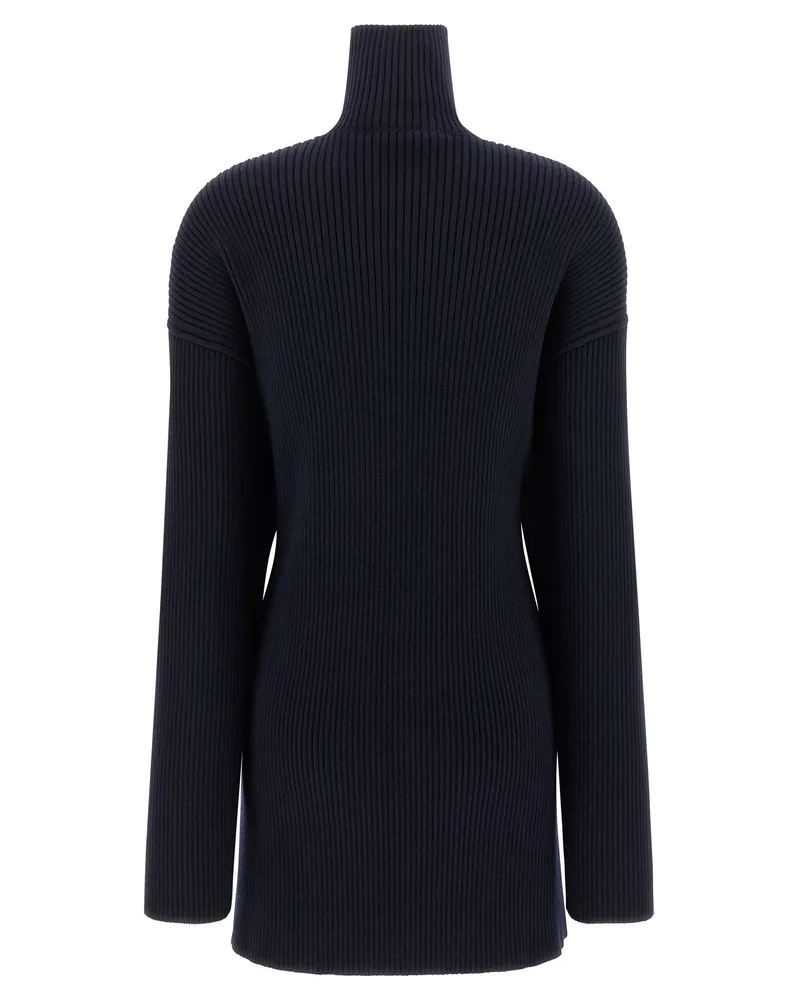 Balenciaga Pinched Dress — Navy Navy
