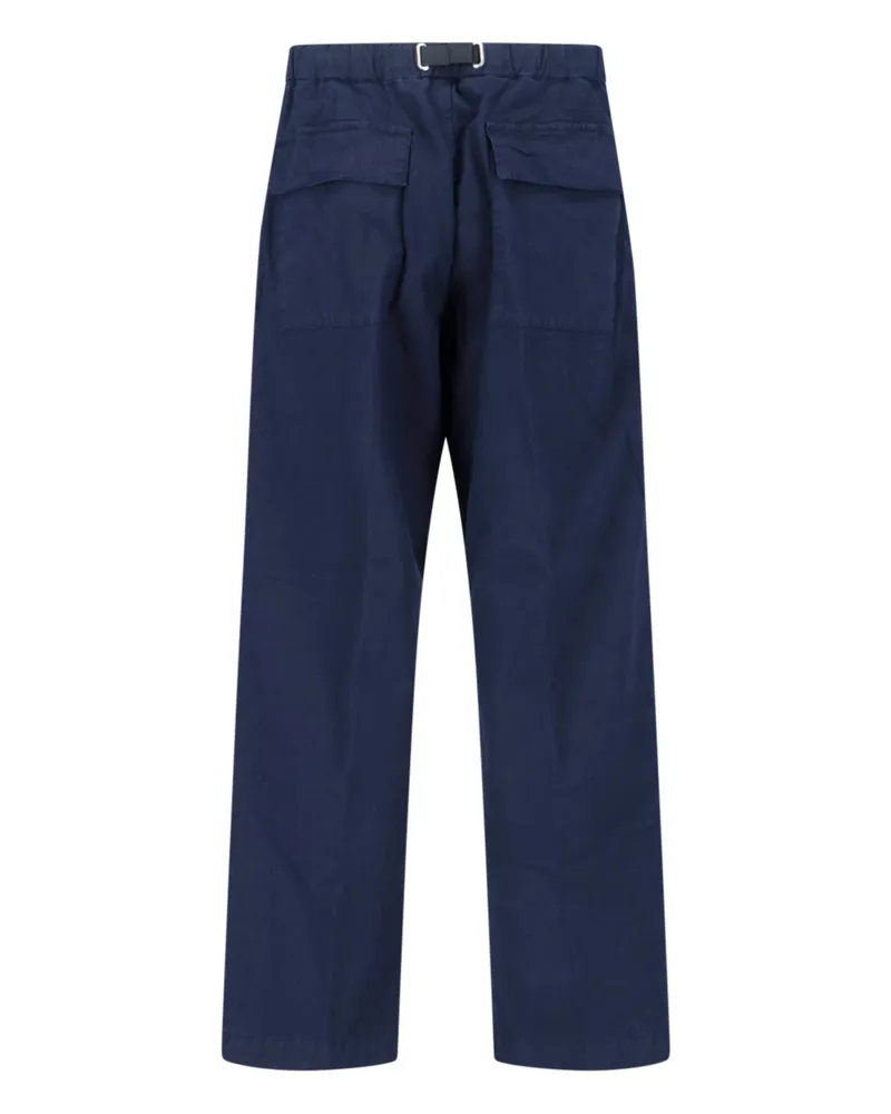 PLAN C Men's Trousers Blue Cotone Navy