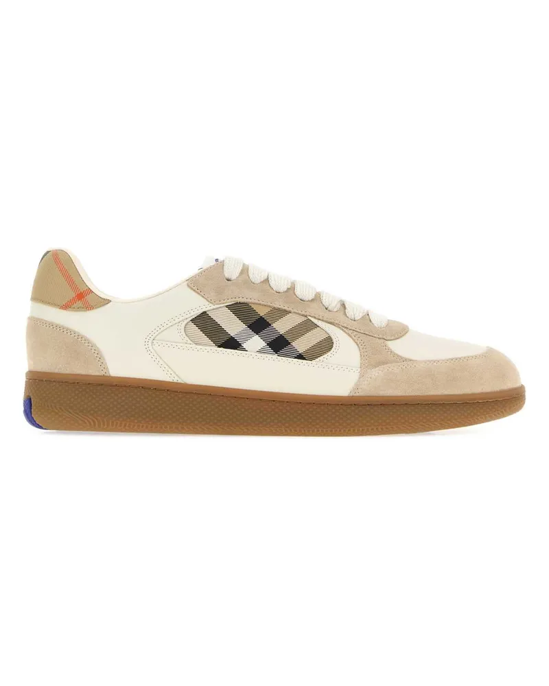 Burberry Men's Multicolor Terrace Sneakers Dvbeigegrysndipchk Beige