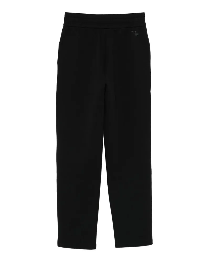 Emporio Armani Cotton Trousers — Black Black