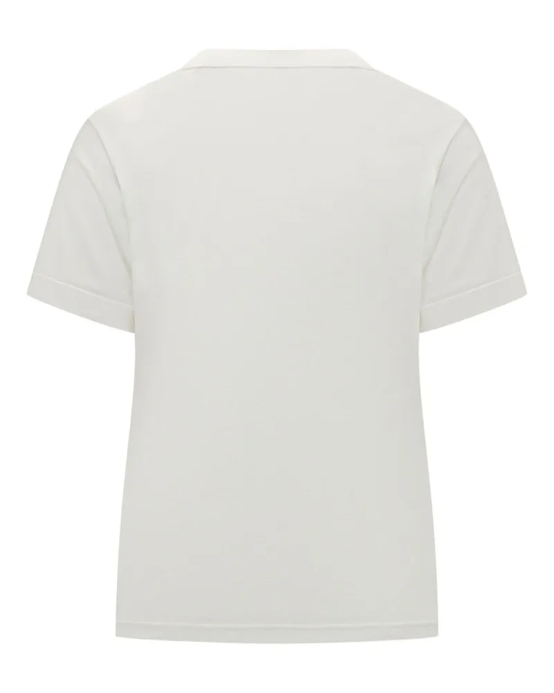 Y-3 Crew Neck Cotton T-Shirt — White White
