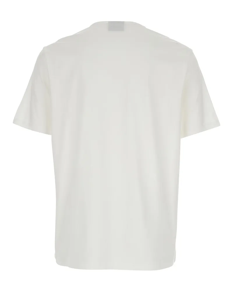 Emporio Armani Men's Crew Neck T-Shirt White Cotton T-Shirts And Polos White