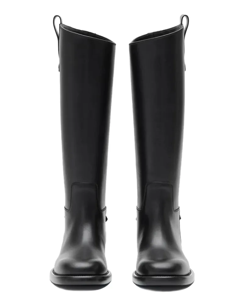 Burberry Cavalier Boot — Black Black