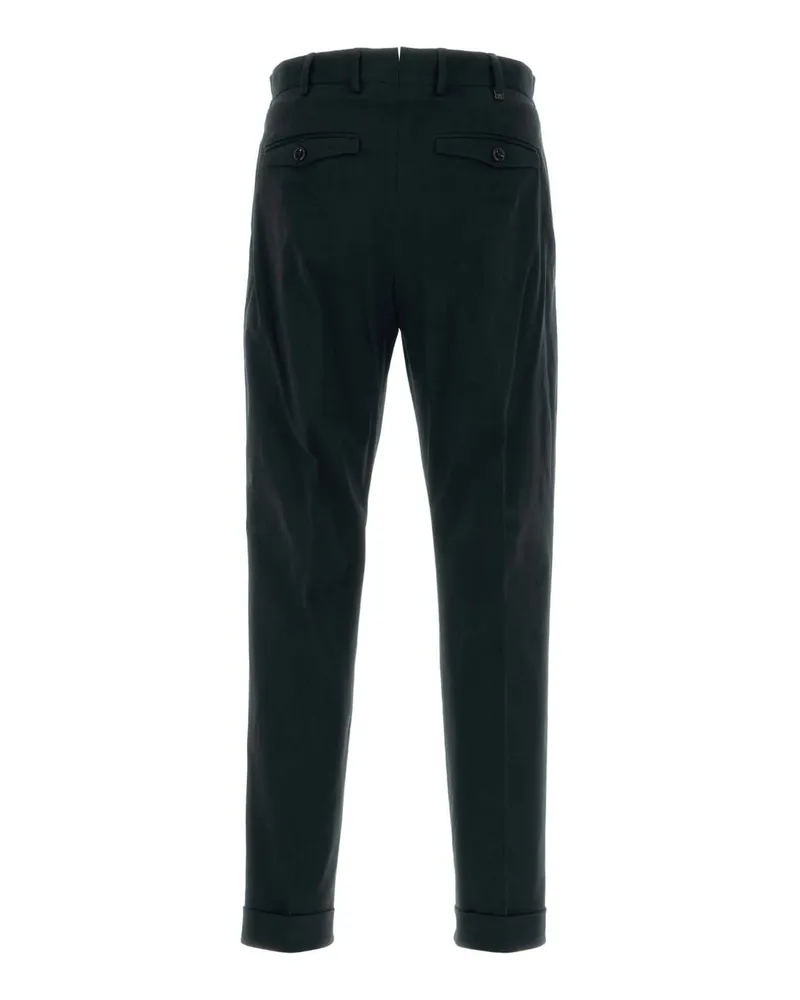 PT TORINO Men's Black Stretch Cotton Pant 0990 Exterior: Elastane Pantaloni Trousers Black