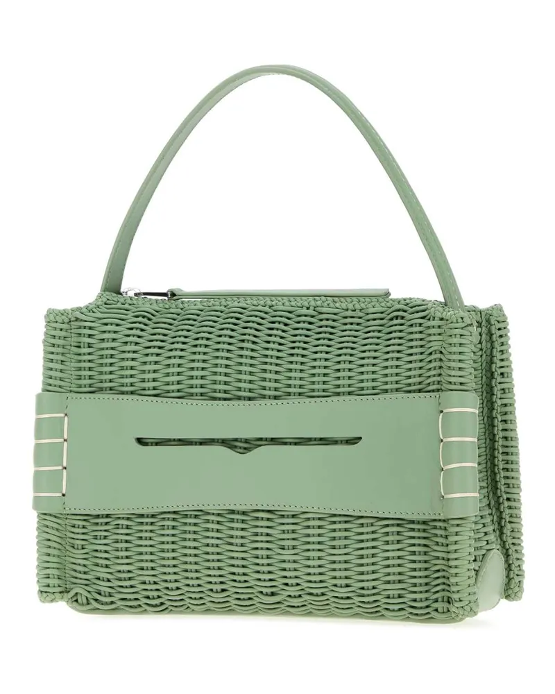 J.W.Anderson Loafer Shoulder Bag — Green Green