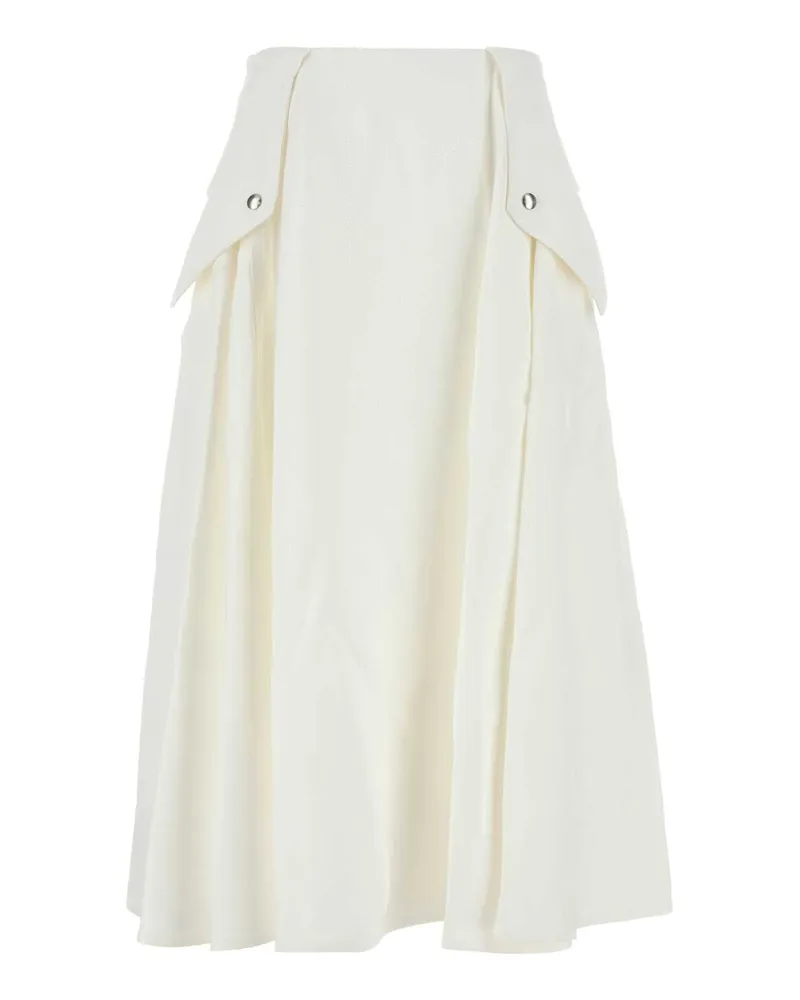 Bottega Veneta Bianca Skirt — White White