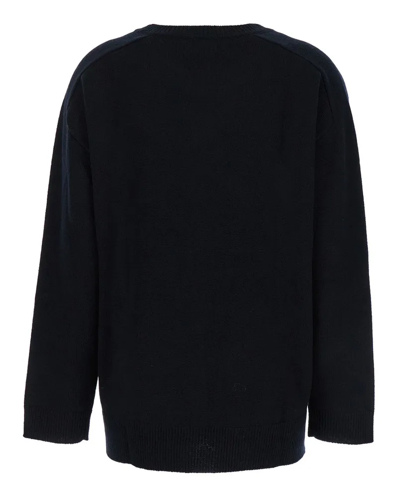 P.A.R.O.S.H. P.A.R.O H. Wool and Cashmere Blend Sweater — Black Black