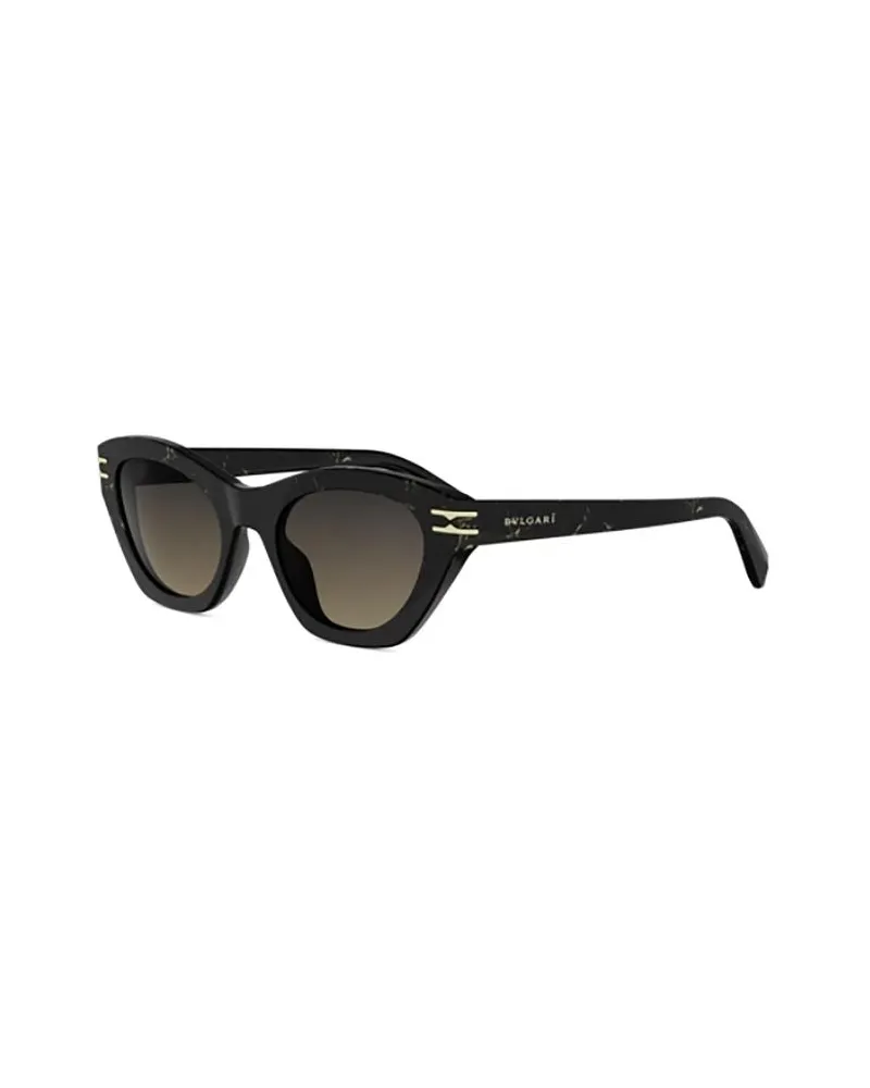 Bulgari Unisex Sunglasses Black Acetate Black