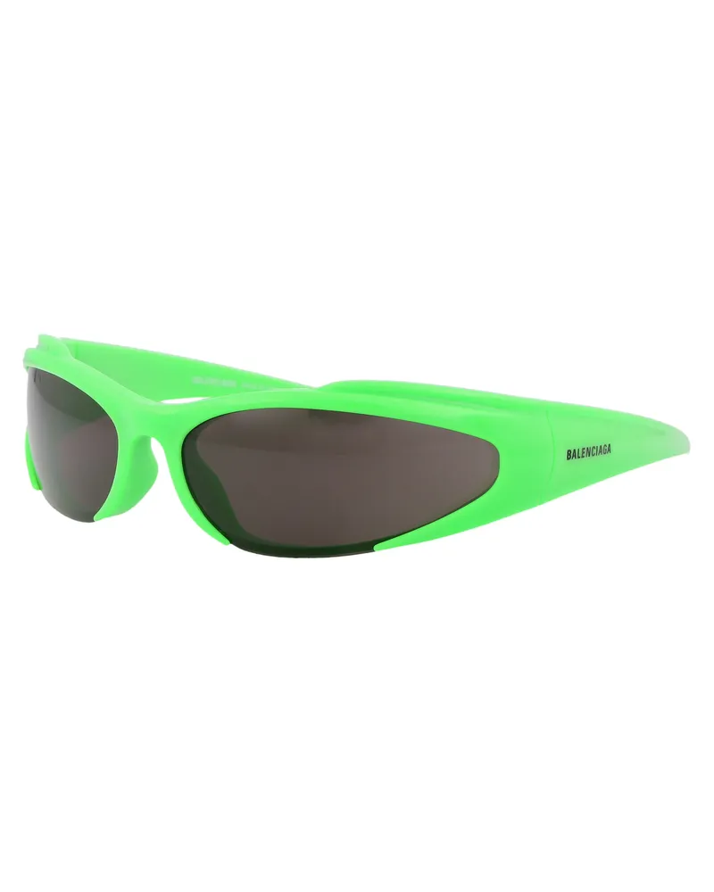 Balenciaga Unisex Sunglasses Bb0253s Green-Green-Grey Acetate Green/green/grey Green