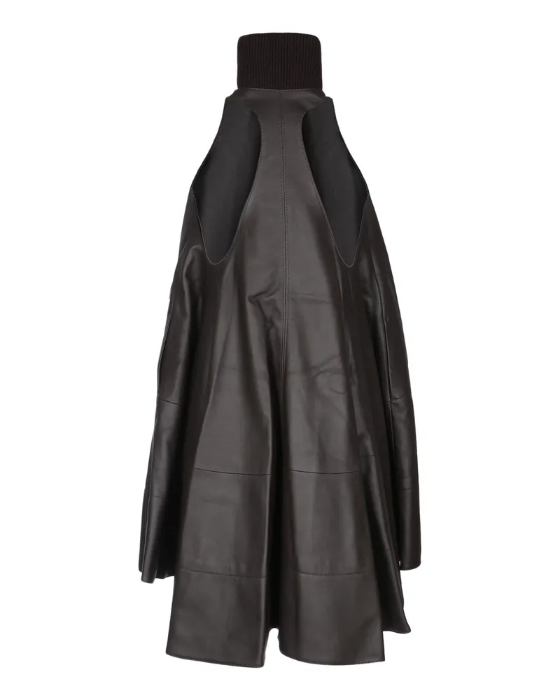 Jacquemus Women's La Petite Robe Triangle Darkbrown Abiti Dress Black