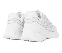 Women's Sprint Runner Sneakers White Leather Rubber