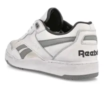Men's Sneakers Gray Leather Rubber Sole