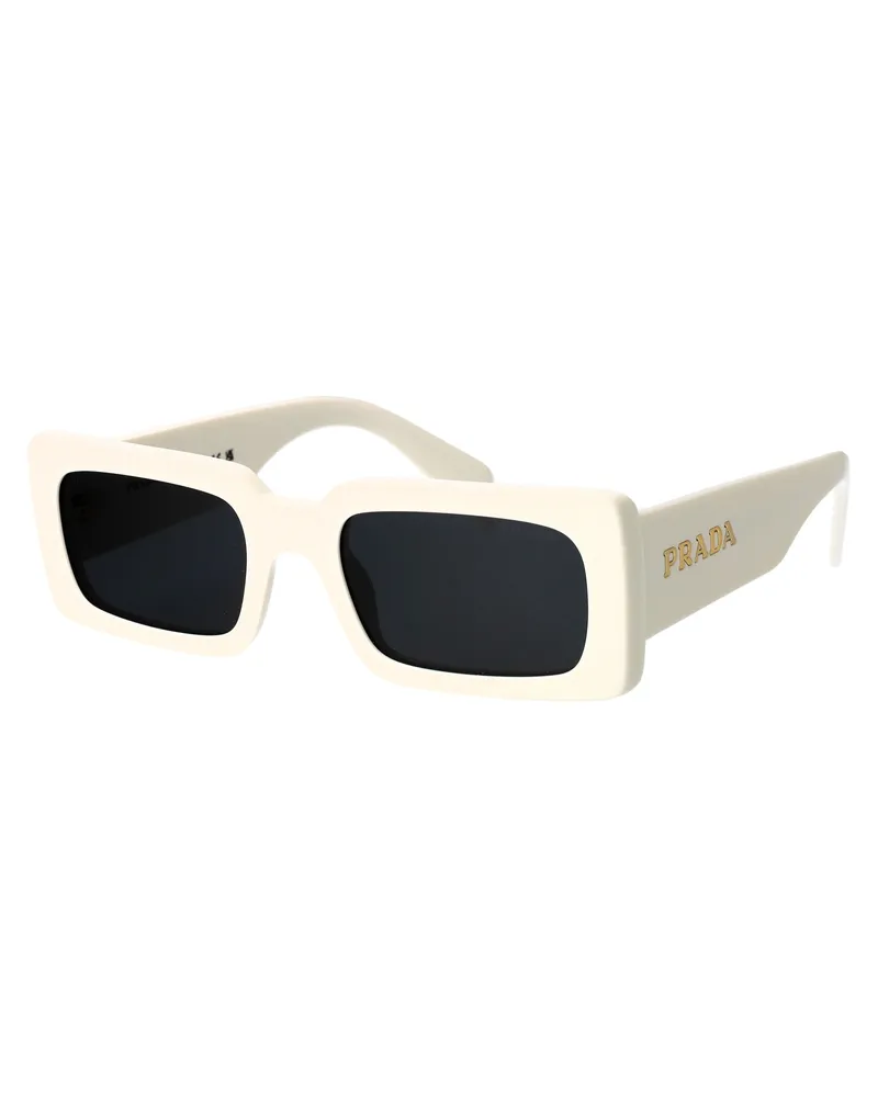 Prada Women's Sunglasses 0pr A07s Talcum White Acetate White