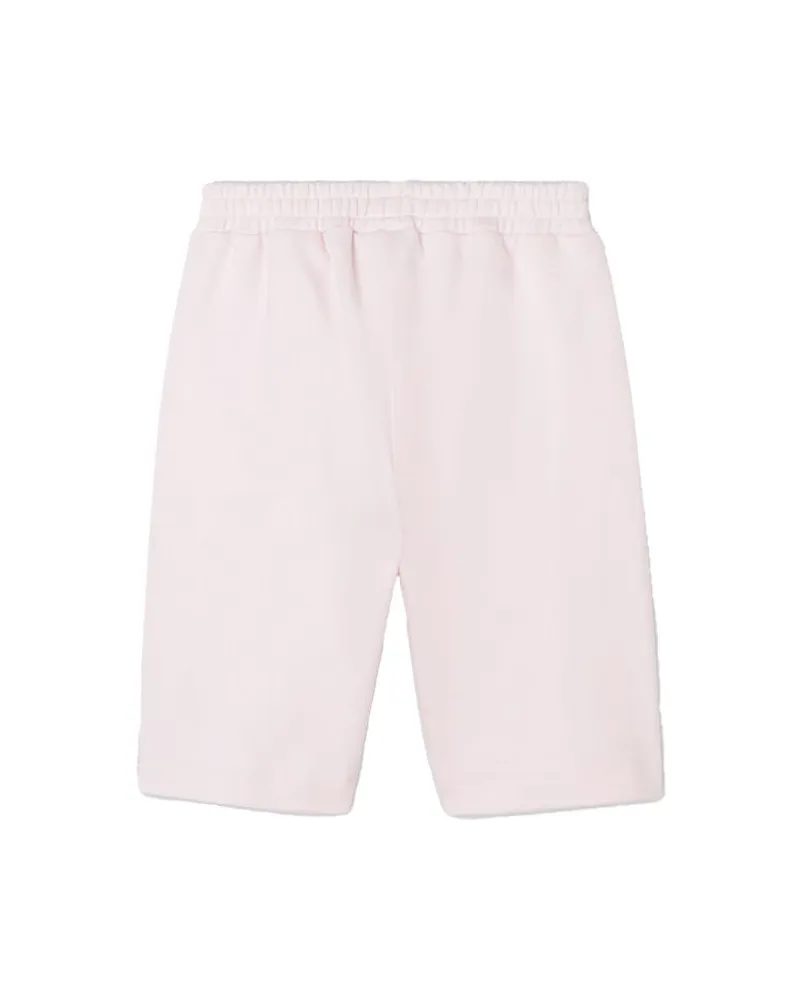 Fendi Logo Cotton Shorts — Pink Pink
