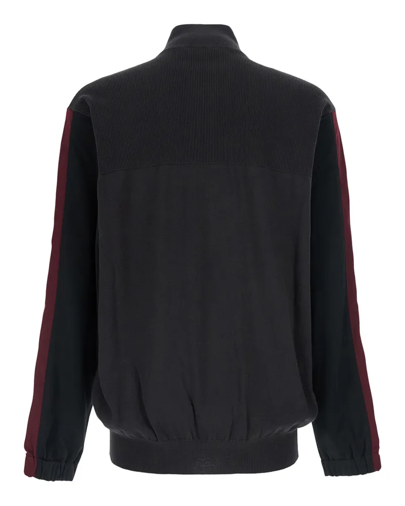 Balenciaga Men's Hooded Sweatshirt Cotton Hybrid Trucksuit Black Sweatshirts Sweater Black