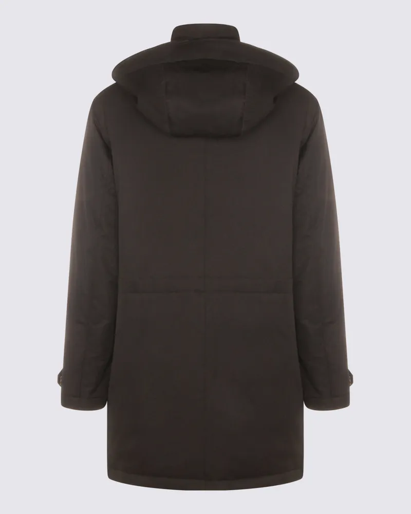 Ermenegildo Zegna Men's Coats Black _pl Black