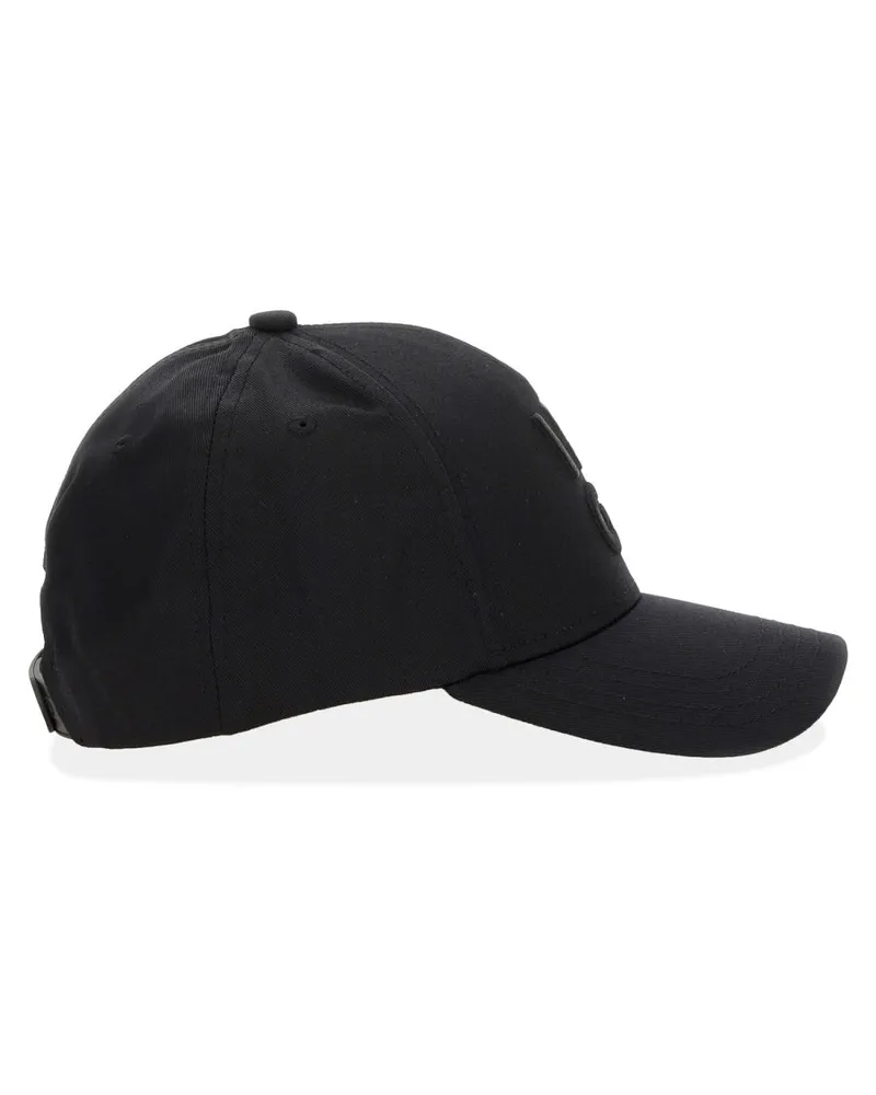 HUGO BOSS 50533409_10261144001 Logo-Embroidered Cotton Baseball Cap — Black Black